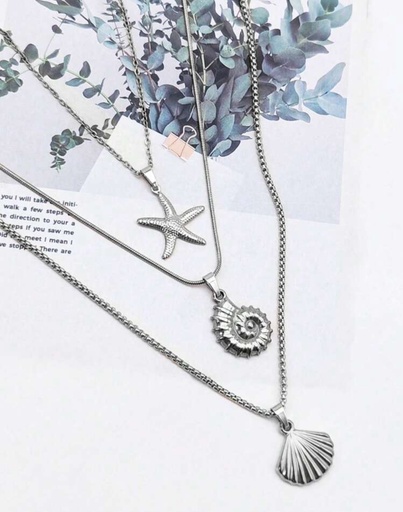 Cadenas elementos, de acero inoxidable (trío)